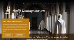 Desktop Screenshot of koningshoeven.nl