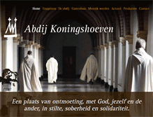 Tablet Screenshot of koningshoeven.nl